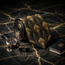 Luxe Goud Art Deco Geometrische Gatsby
