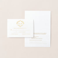 Luxe Goud Bruiloft monogram kuif Maaltijd selectie