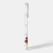 Luxe Goud en Bourgogne Kaarsenliefhebbers Case-Mate iPhone Case (Achterkant / Rechts)