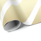 Luxe goud en wit inpakpapier (Rol Hoek)