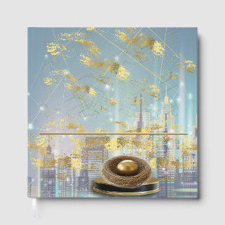 Luxe Goud Folie Pasen Gastboek Gastenboek