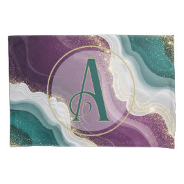 Luxe Goud Glitter Marmer Patroon Kussensloop