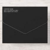 Luxe Goud Grijs Wit Marmer Business Grand Opening All In One Uitnodiging (Achterzijde)