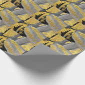 Luxe goud:  grunge textuur. cadeaupapier (Hoek)