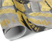 Luxe goud:  grunge textuur. cadeaupapier (Rol Hoek)