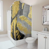 Luxe goud:  grunge textuur. douchegordijn (In situ)