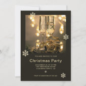 Luxe Goud & KerstZwart Kaart (Voorkant)