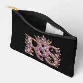 Luxe Goud & Kristal RS Monogram Etui (Open)
