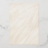 Luxe Goud Mandala Moslim Bruiloft Nikah Folie Uitnodiging (Achterkant)