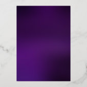 Luxe Goud Mandala Moslim Bruiloft Nikah Folie Uitnodiging (Achterkant)