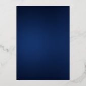 Luxe Goud Mandala Moslim Bruiloft Nikah Folie Uitnodiging (Achterkant)