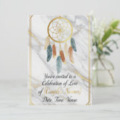 Luxe Goud Marmer Kaart (Staand voorkant)