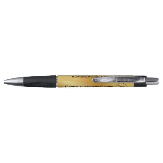 Luxe goud metallic pen (Achterkant)