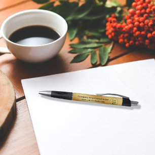 Luxe goud metallic pen