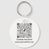 Luxe goud metallic sleutelhanger (Achterkant)