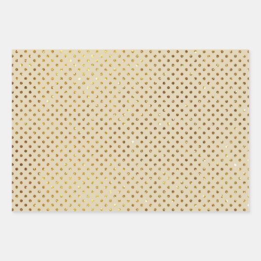 Luxe Goud Zwart Chevron Art Deco Glitter Inpakpapier Vel (Voorkant 3)