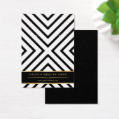 Luxe Goud Zwart Wit Oorbel Display Kaarten Visitekaartjes (Bureau)