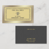  Luxe goudbijenhoning/bijenhoning/bijenschil Visitekaartje (Voorkant / Achterkant)