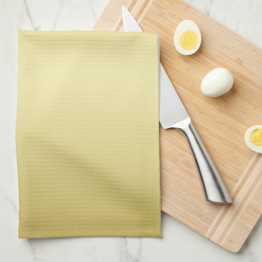 Luxe gouddecoratief op goud en zwart, Monogram Theedoek (Quarter Fold)