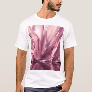 Luxe gouden 3D illustratie achtergrond T-shirt