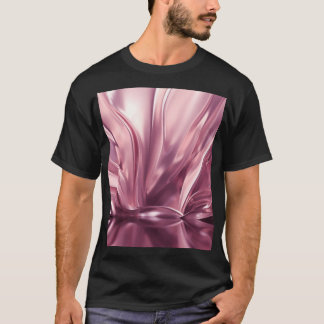 Luxe gouden 3D illustratie achtergrond T-shirt