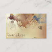 Luxe gouden Abstract Visitekaartje (Voorkant)