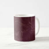 Luxe gouden achtergrond. Art Deco Pattern Vintage Koffiemok (Voorkant rechts)