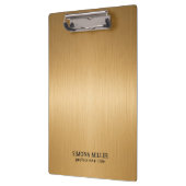 Luxe Gouden Achtergrond Klembord (Links)