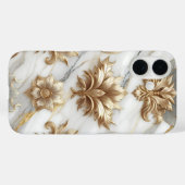 Luxe gouden barokke telefoonhoes Case-Mate iPhone case (Achterkant (horizontaal))