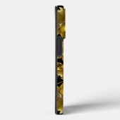 Luxe Gouden Bloem Gravure Case-Mate iPhone Case (Achterkant / Rechts)