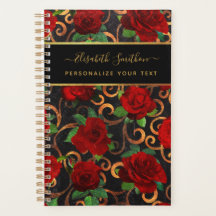 Luxe Gouden Bloemen Elegante Chic Klasse Zwart