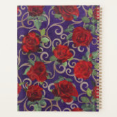 Luxe Gouden Bloemen Elegante Chic Klassevol Op Maa Planner (Achterkant)