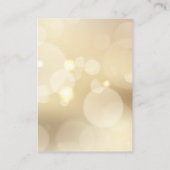 Luxe Gouden Bruiloft Accommodatie Details Informatiekaartje (Achterkant)