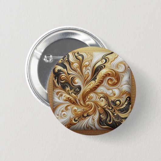 Luxe gouden Button (Voorkant /achterkant)