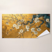 Luxe Gouden Dageraad Opulent Verre Oosten Geïnspir Badhanddoek (Badhanddoek)