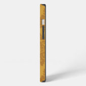 Luxe Gouden Damast iPhone Hoesje (Linkerkant)