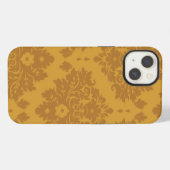 Luxe Gouden Damast iPhone Hoesje (Achterkant horizontaal)