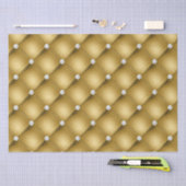 Luxe Gouden Diamant Gestoffeerde Patroon Tissuepapier (Craft)