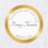 luxe Gouden Effect Labels (Design 1)