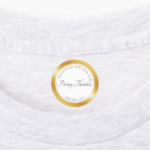 luxe Gouden Effect Labels (Aangebracht)