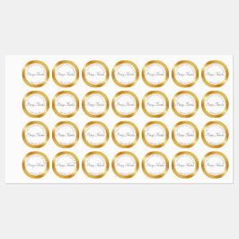 luxe Gouden Effect Labels