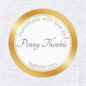 luxe Gouden Effect Labels (Design 2)