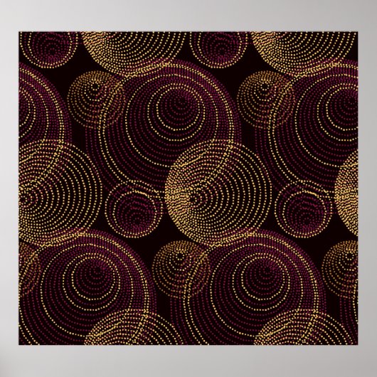 Luxe gouden geometrische print (Voorkant)