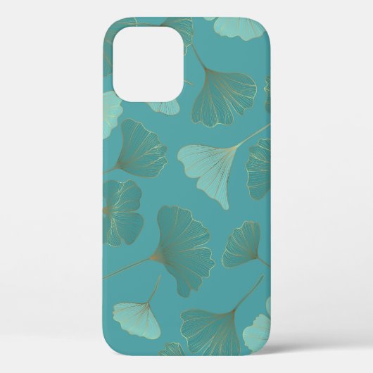 Luxe gouden Ginkgo, behang. Case-Mate iPhone Case (Achterkant)