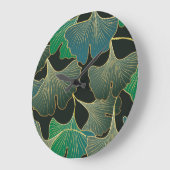Luxe gouden Ginkgo, kunst. Grote Klok (Hoek)
