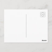 Luxe Gouden Glitter Briefkaart (Achterkant)