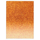 Luxe Gouden Glitter Klembord (Achterkant)