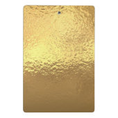 Luxe gouden glitter salon klembord (Achterkant)