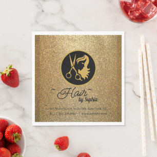 Luxe Gouden Glitter Servet