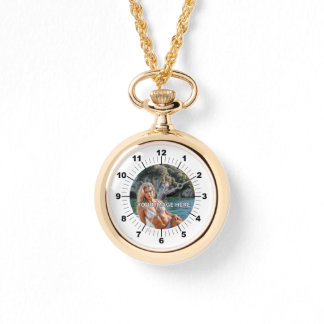 LUXE! ✨ Gouden halskettinghorloge voor haar Horloge